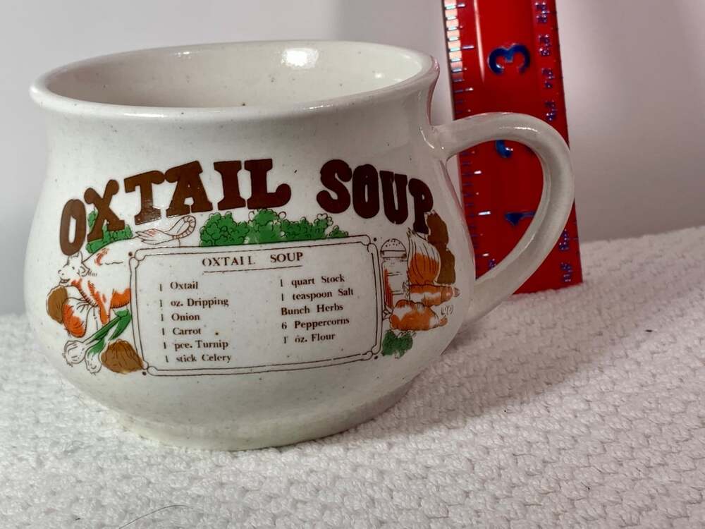 Oxtail Soup stoneware bowl